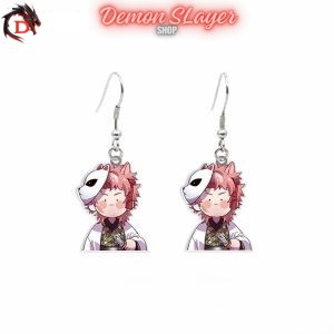 Boucles d’Oreilles Demon Slayer Sabito Mignon