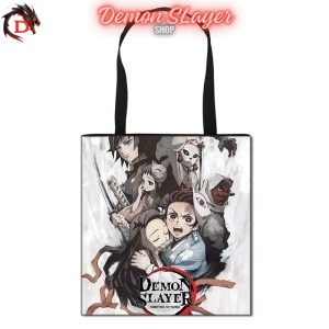 Tote Bag Demon Slayer Kimetsu no Yaiba Personnages Anime