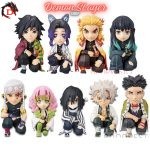 Figurine Demon Slayer Lot Figurine Accroupie