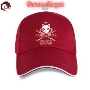 Casquette Demon Slayer Sabito Bordeau