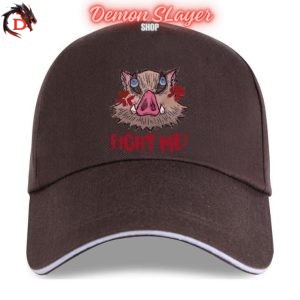 Casquette Demon Slayer Inosuke Marron