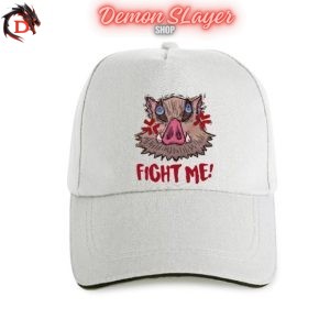 Casquette Demon Slayer Inosuke Blanc