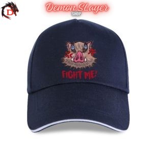 Casquette Demon Slayer Inosuke Bleu Marine