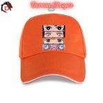 Casquette Demon Slayer Tanjiro Nezuko Inosuke Zenitsu Orange
