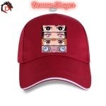 Casquette Demon Slayer Tanjiro Nezuko Inosuke Zenitsu Bordeau