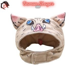 Cosplay Demon Slayer Inosuke Casque Pour Chat