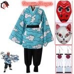 Cosplay Demon Slayer Sakonji Urokodaki Complet