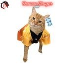 Cosplay Demon Slayer pour Chat Zenitsu Agatsuma
