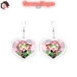 Boucles d&rsquo;Oreilles Demon Slayer Coeur Mitsuri