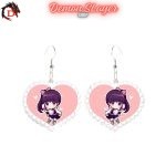 Boucles d&rsquo;Oreilles Demon Slayer Coeur Shinobu