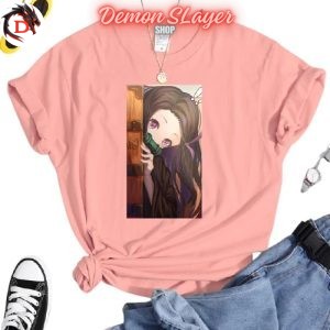 T-shirt Femme Demon Slayer Nezuko Rose