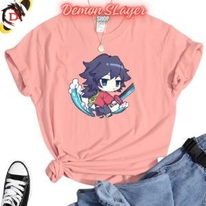T-shirt Femme Demon Slayer Tomioka Rose