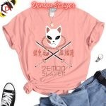 T-shirt Femme Demon Slayer Sabito Rose
