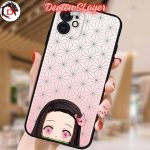Coque iPhone Demon Slayer Nezuko Regard Mignon
