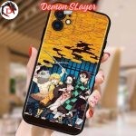 Coque iPhone Demon Slayer Réuni