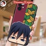 Coque iPhone Demon Slayer Ragard Méfiant
