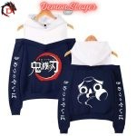 Sweat à Épaules Dénudées Demon Slayer Symbole