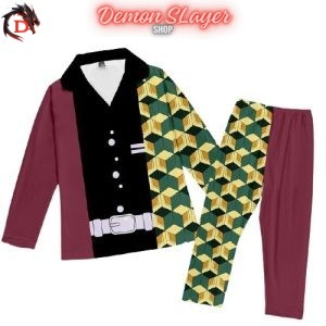 Pyjama Demon Slayer Long Chemise Giyû Tomioka