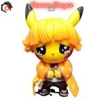 Figurine Demon Slayer Zenitsu en Pikachu