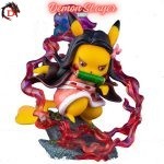 Figurine Demon Slayer Pikachu Nezuko Attaque
