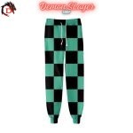 Jogging Demon Slayer Tanjiro Noir et Vert
