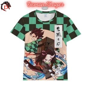 T-Shirt Demon Slayer Tanjiro & Nezuko Kamado Duo
