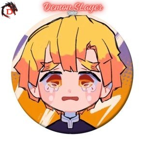 Pin&rsquo;s Demon Slayer Kawaii Zenitsu