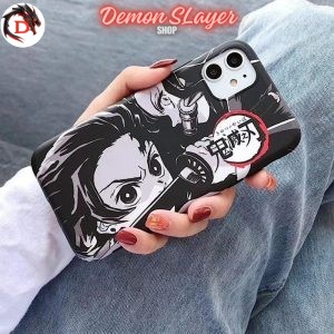 Coque iPhone Demon Slayer Tanjiro & Nezuko