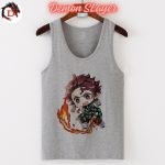 Débardeur Demon Slayer Souffle du Feu