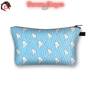 Trousse de Maquillage Demon Slayer Bleu et Blanc