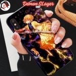 Coque iPhone Demon Slayer Demon Slayer Zenitsu Coup de tonnerre et flash