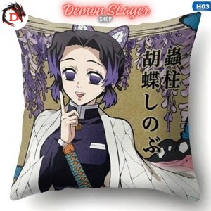 Housse de Coussin Demon Slayer Hashira Shinobu Kocho