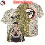 T-Shirt Demon Slayer Bicolore Gyomei Himejima