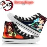 Chaussure Demon Slayer en Toile Attaque de Tanjiro