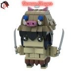 Figurine Demon Slayer en Lego Inosuke