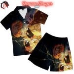 Pyjama Demon Slayer Zenitsu Souffle du Tonerre