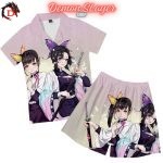 Pyjama Demon Slayer Kanao Tsuyuri et Kanae Kocho