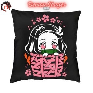 Housse de Coussin Demon Slayer Nezuko Dans son Panier