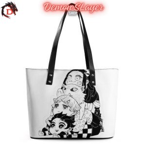 Sac à Main Demon Slayer Noir et Blanc Pourfendeurs de Démons