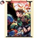 Poster Déroulant Demon Slayer Tanjiro et son Katana