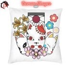Housse de Coussin Demon Slayer Masque de Sabito