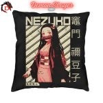 Housse de Coussin Demon Slayer Affiche Nezuko