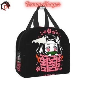 Sac à Repas Demon Slayer Nezuko Effrayé