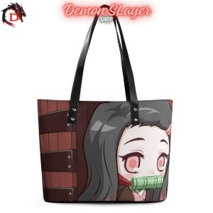 Sac à Main Demon Slayer Nezuko Bébé Kawaii avec Bambou