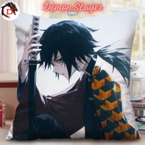 Housse de Coussin Demon Slayer Giyu Tomioka