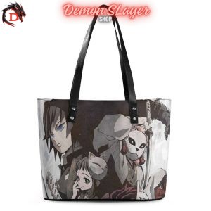 Sac à Main Demon Slayer Sabito Noir et Blanc