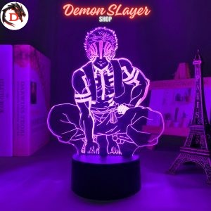 Lampe Demon Slayer Akaza Démon