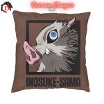 Housse de Coussin Demon Slayer Tête de Cochon Inosuke
