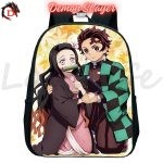 Sac à Dos Demon Slayer Nezuko et Tanjiro Kamado Kawaii