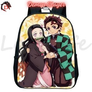Sac à Dos Demon Slayer Nezuko et Tanjiro Kamado Kawaii